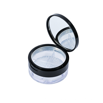Empty Plastic Cosmetic Packaging Loose Powder Plastics Jar